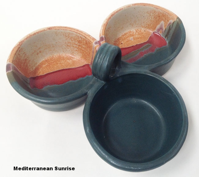 Condiment+Dish+Mediterranean+Sunrise+Glaze